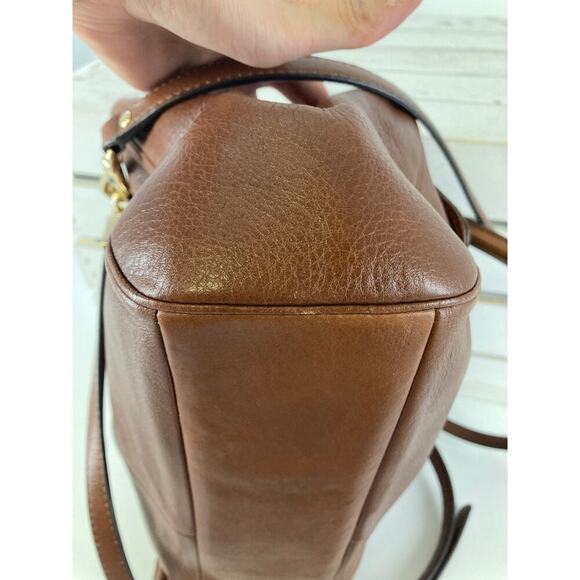 COACH 25169 MEDIUM BROWN LEATHER CROSSBODY BAG - Picture 11 of 11